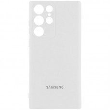 Чохол Silicone Cover Lakshmi Full Camera (AA) with logo для Samsung Galaxy S24 Ultra  Білий / White - 00000080336_1