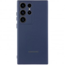 Чохол Silicone Cover Lakshmi Full Camera (AA) with logo для Samsung Galaxy S25 Ultra  Синій / Midnight blue - 00000078711_4