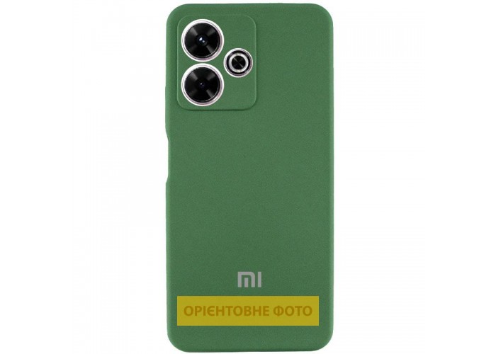Чохол Silicone Cover Lakshmi Full Camera (AA) with logo для Xiaomi Redmi Note 14S