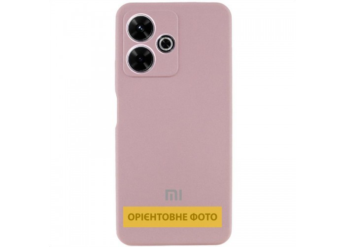 Чохол Silicone Cover Lakshmi Full Camera (AA) with logo для Xiaomi Redmi Note 14S