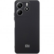 Чохол Silicone Cover Lakshmi Full Camera (AA) with logo для Xiaomi Redmi Note 14 4G (Int. version)  Чорний / Black - 00000078199_1