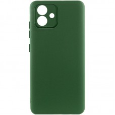 Чохол Silicone Cover Lakshmi Full Camera (A) для Samsung Galaxy A04e  Зелений / Dark green - 00000059073_3