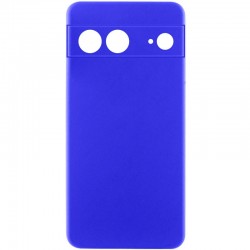 Чохол Silicone Cover Ummi Lakshmi Full Camera (AA) для Google Pixel 7  Синій / Iris - 00000081051_8