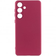 Чохол Silicone Cover Ummi Lakshmi Full Camera (AA) для Samsung Galaxy S25 FE  Бордовий / Marsala - 00000081619_2