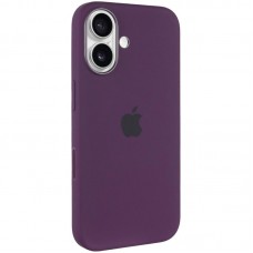 Чохол Silicone case (AAA) with Magsafe and Animation (button) для Apple iPhone 16 Plus (6.7")  Plum - 00000081292_8