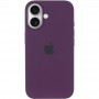 Чохол Silicone case (AAA) with Magsafe and Animation (button) для Apple iPhone 16 Plus (6.7