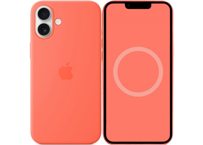Чохол Silicone case (AAA) with Magsafe and Animation (button) для Apple iPhone 16 Plus (6.7