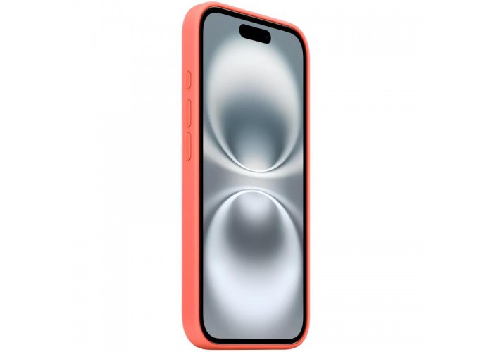 Чохол Silicone case (AAA) with Magsafe and Animation (button) для Apple iPhone 16 Plus (6.7
