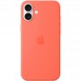 Чохол Silicone case (AAA) with Magsafe and Animation (button) для Apple iPhone 16 Plus (6.7