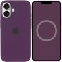Чохол Silicone case (AAA) with Magsafe and Animation (button) для Apple iPhone 16 Plus (6.7