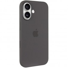 Чохол Silicone case (AAA) with Magsafe and Animation (button) для Apple iPhone 16 Plus (6.7")  Stone Grey - 00000081292_10