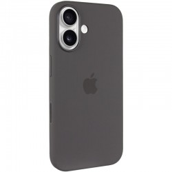 Чохол Silicone case (AAA) with Magsafe and Animation (button) для Apple iPhone 16 Plus (6.7")  Stone Grey - 00000081292_10