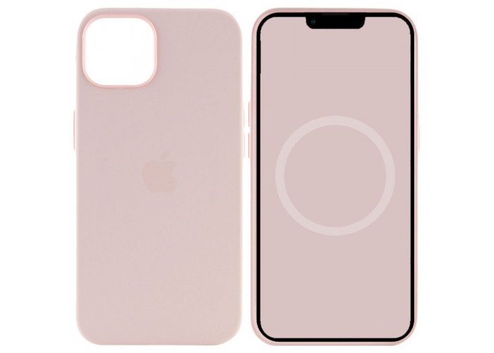 Чохол Silicone case (AAA) with Magsafe and Animation для Apple iPhone 13 (6.1