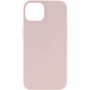 Чохол Silicone case (AAA) with Magsafe and Animation для Apple iPhone 13 (6.1