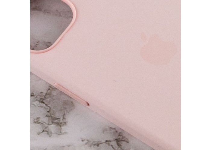Чохол Silicone case (AAA) with Magsafe and Animation для Apple iPhone 13 (6.1