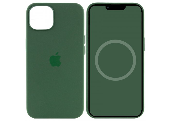 Чохол Silicone case (AAA) with Magsafe and Animation для Apple iPhone 13 (6.1