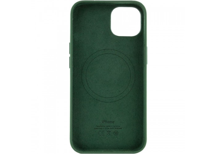 Чохол Silicone case (AAA) with Magsafe and Animation для Apple iPhone 13 (6.1
