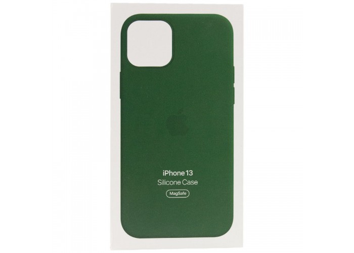 Чохол Silicone case (AAA) with Magsafe and Animation для Apple iPhone 13 (6.1