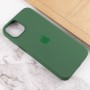 Чохол Silicone case (AAA) with Magsafe and Animation для Apple iPhone 13 (6.1