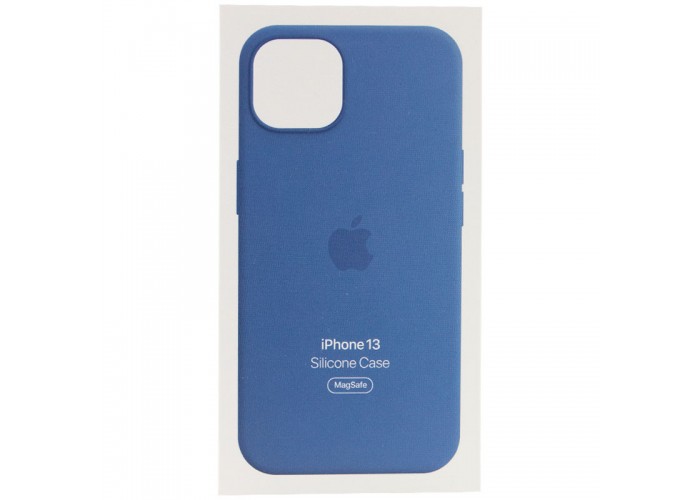 Чохол Silicone case (AAA) with Magsafe and Animation для Apple iPhone 13 (6.1