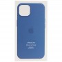 Чохол Silicone case (AAA) with Magsafe and Animation для Apple iPhone 13 (6.1