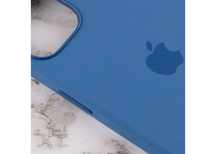 Чохол Silicone case (AAA) with Magsafe and Animation для Apple iPhone 13 (6.1