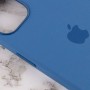 Чохол Silicone case (AAA) with Magsafe and Animation для Apple iPhone 13 (6.1