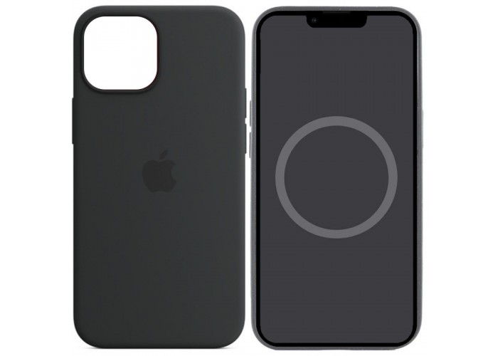 Чохол Silicone case (AAA) with Magsafe and Animation для Apple iPhone 14 (6.1