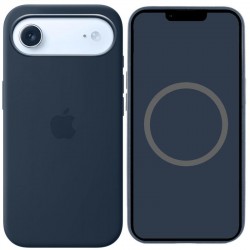 Чохол Silicone case (AAA) with Magsafe and Animation для Apple iPhone 17 Air (6.5")  Midnight - 00000081567_10