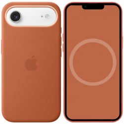 Чохол Silicone case (AAA) with Magsafe and Animation для Apple iPhone 17 Air (6.5")  Terra Cotta - 00000081567_11