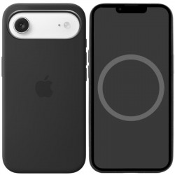 Чохол Silicone case (AAA) with Magsafe and Animation для Apple iPhone 17 Air (6.5")  Black - 00000081567_9