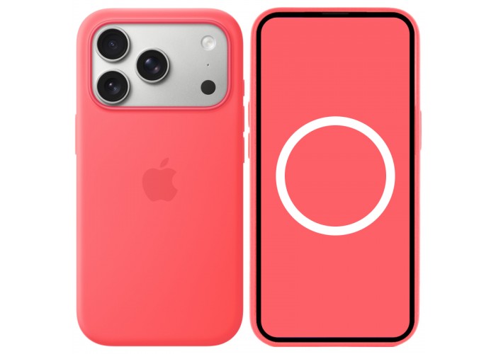 Чохол Silicone case (AAA) with Magsafe and Animation для Apple iPhone 17 Pro Max (6.9