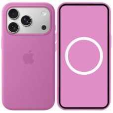 Чохол Silicone case (AAA) with Magsafe and Animation для Apple iPhone 17 Pro Max (6.9")  Electric Lavender - 00000081570_19