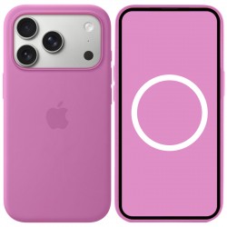 Чохол Silicone case (AAA) with Magsafe and Animation для Apple iPhone 17 Pro Max (6.9")  Electric Lavender - 00000081570_19