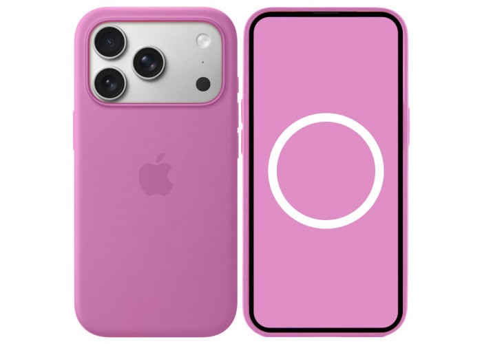 Чохол Silicone case (AAA) with Magsafe and Animation для Apple iPhone 17 Pro Max (6.9