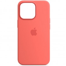 Чохол Silicone case (AAA) with Magsafe для Apple iPhone 13 Pro (6.1")  Рожевий / Pink Pomelo - 00000051173_22
