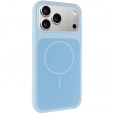 Чохол Silk Duo Color (AA) NO LOGO with Magnetic Fit для Apple iPhone 17 Pro / 18 Pro (6.3")  Sky Blue - 00000087878_13