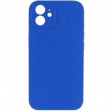 Чохол Silk Full Camera Protective (AA) NO LOGO для Apple iPhone 12 (6.1")  Синій / Capri Blue - 00000070224_27