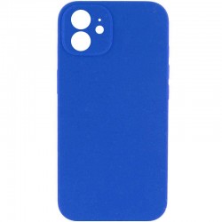 Чохол Silk Full Camera Protective (AA) NO LOGO для Apple iPhone 12 (6.1")  Синій / Capri Blue - 00000070224_27