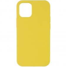 Чохол Silicone Case Full Protective (AA) NO LOGO для Apple iPhone 14 (6.1")  Жовтий / Yellow - 00000072454_11