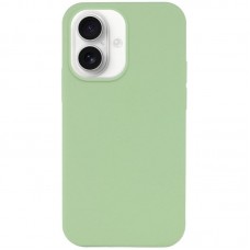 Чохол Silicone Case Full Protective (AA) NO LOGO для Apple iPhone 16 (6.1")  М'ятний / Mint - 00000072979_23