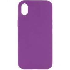 Чохол Silk Full Protective (AA) NO LOGO для Apple iPhone XR (6.1")  Фіолетовий / Grape - 00000072441_39