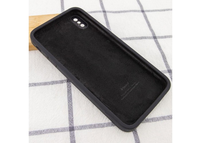Чохол Silk Square Full Camera Protective (AA) NO LOGO для Apple iPhone X / XS (5.8