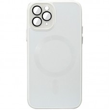 Чохол TPU+Glass Sapphire Midnight with MagSafe для Apple iPhone 14 Pro (6.1")  Білий / White - 00000065450_1