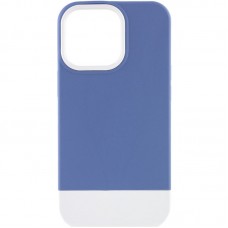 Чохол TPU+PC Bichromatic для Apple iPhone 13 Pro Max (6.7")  Blue / White - 00000054809_5