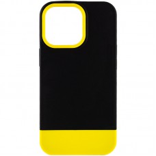 Чохол TPU+PC Bichromatic для Apple iPhone 13 Pro Max (6.7")  Black / Yellow - 00000054809_14