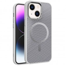 Чохол TPU+PC Carbon Mirage with MagSafe для Apple iPhone 15 (6.1")  Grey - 00000078107_2