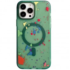 Чохол TPU+PC Flush with MagSafe для Apple iPhone 12 Pro Max (6.7")  Dark green - 00000072540_3
