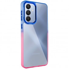 Чохол TPU+PC Fresh sip series для Samsung Galaxy A35  Рожевий / Синій - 00000072177_4