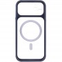 Чохол TPU+PC GETMAN Moon Clear with MagSafe для Apple iPhone 12 (6.1